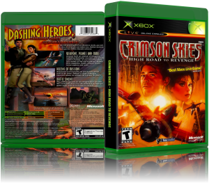 Crimson Skies - High Road To Revenge (USA)3D Boxes Back Front